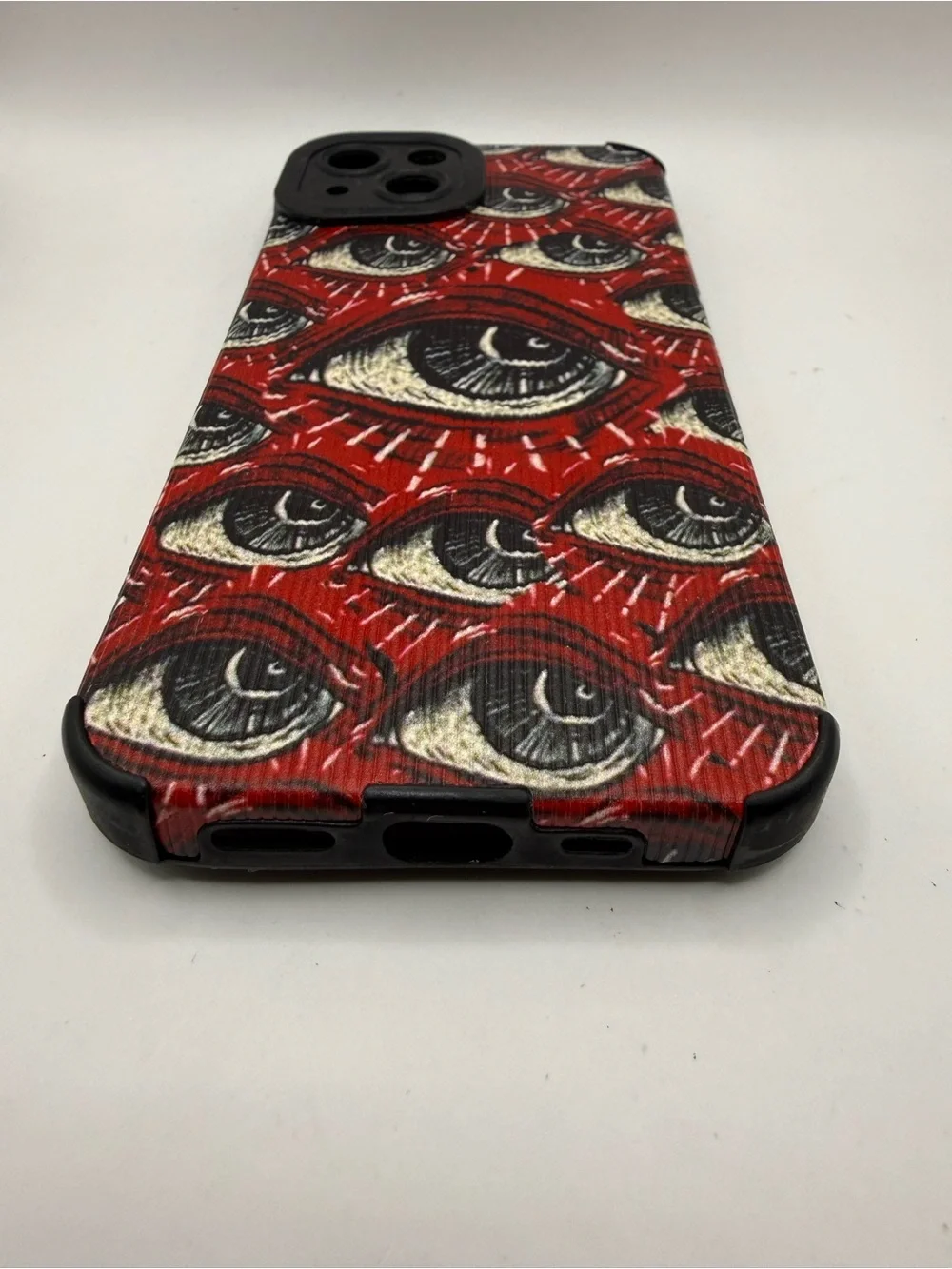 iPhone 13 Phone Case Trippy Eyes Horror Red - Blood - Eyes Red